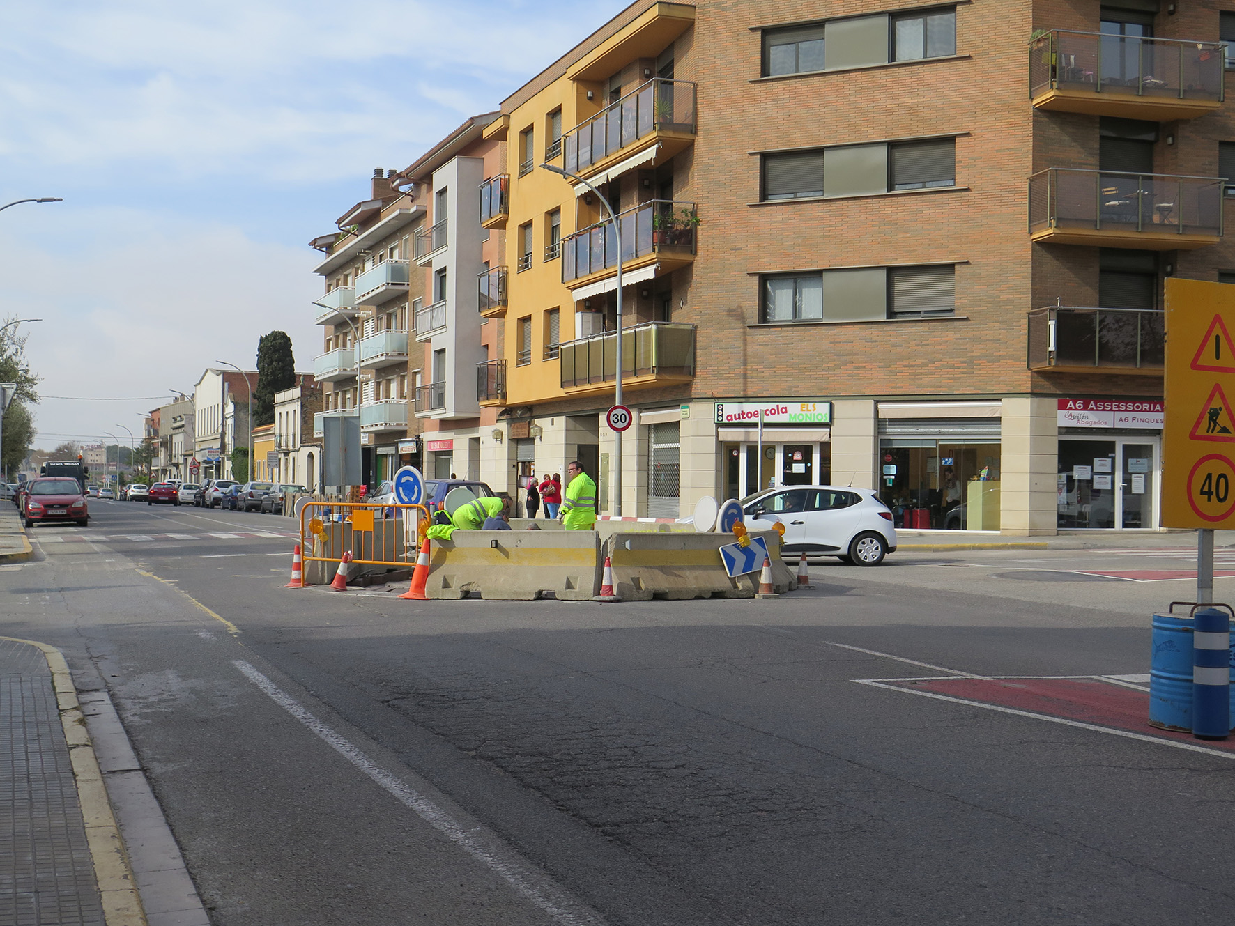 Rotonda cal rubió març 17