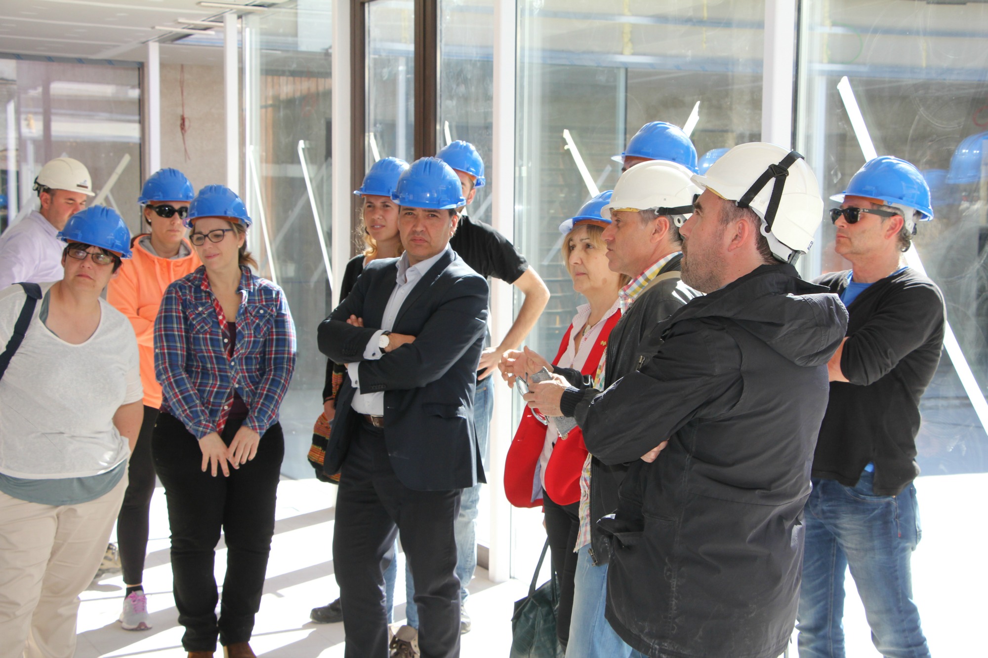 visita_obresm biblioteca St Sadurní
