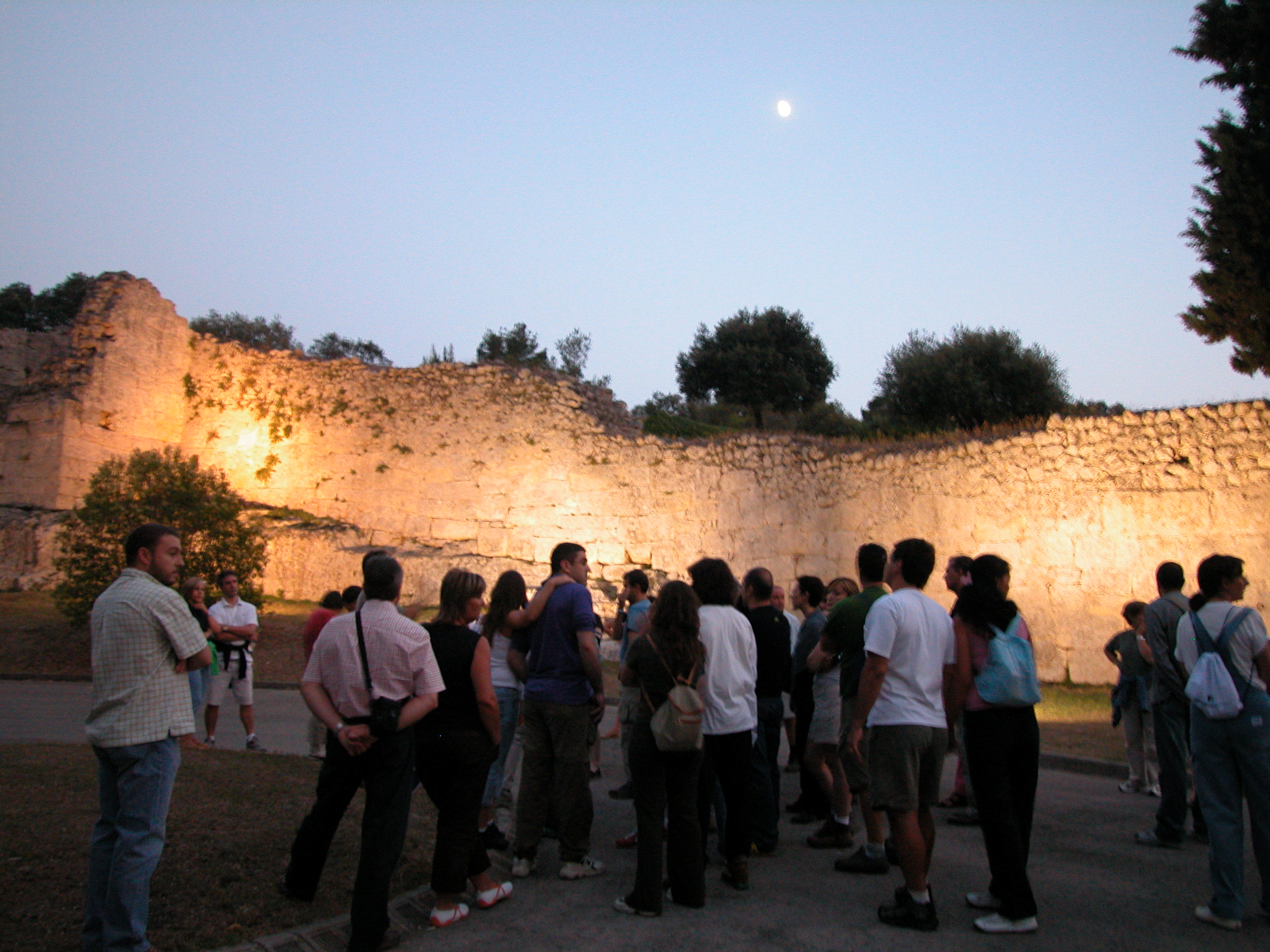 Castell Olèrdola. Vespres 1