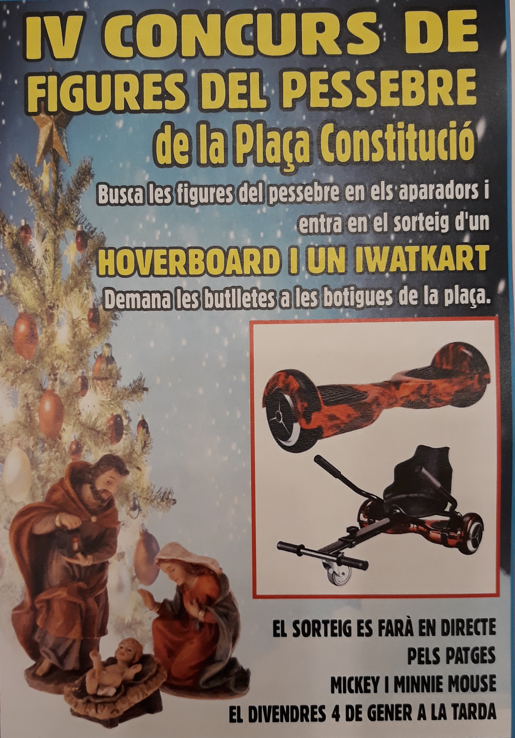 CARTELL CONCURS PESSEBRES