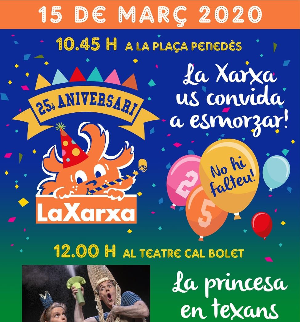 cartell 25 aniversari