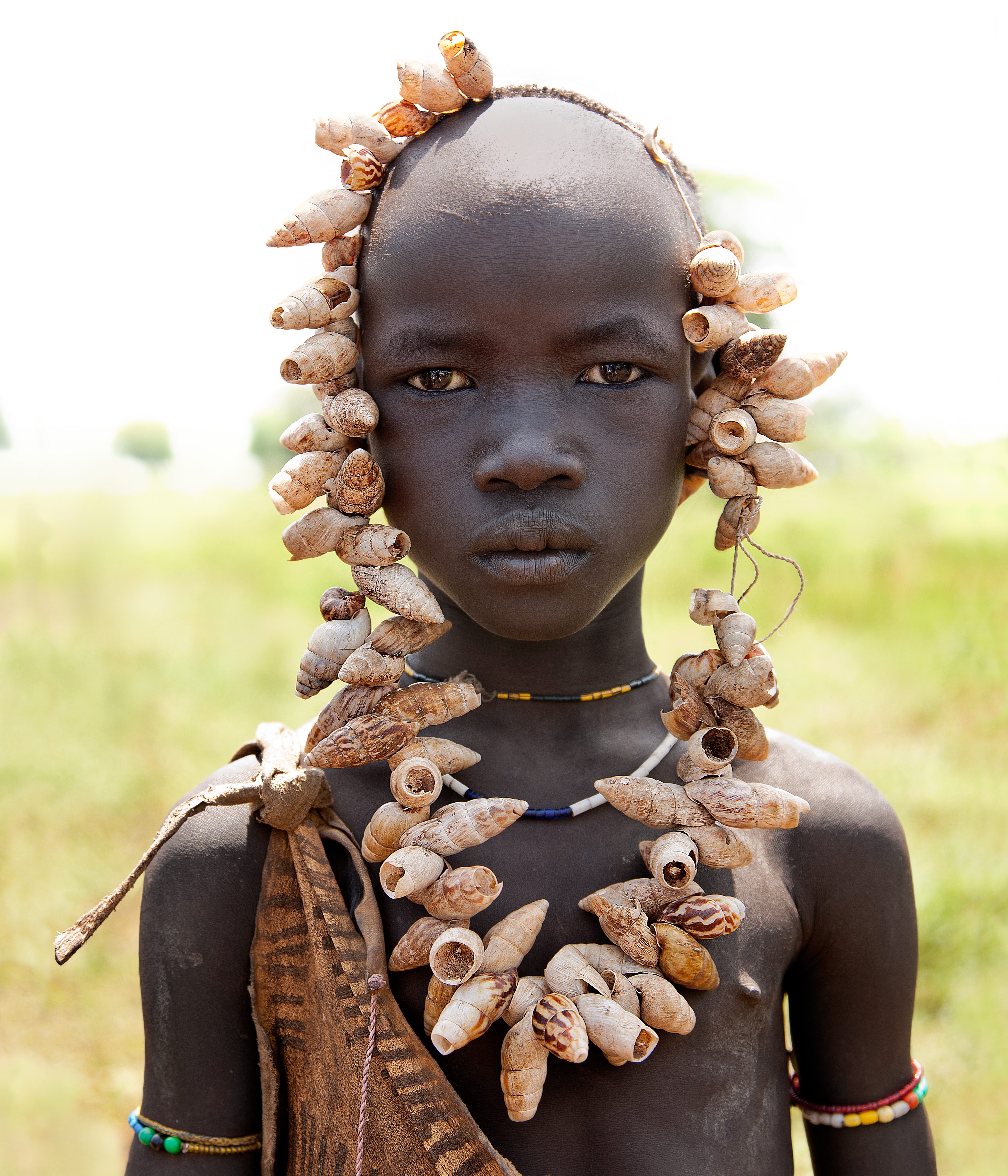 Ethiopia – nen amb cargoles