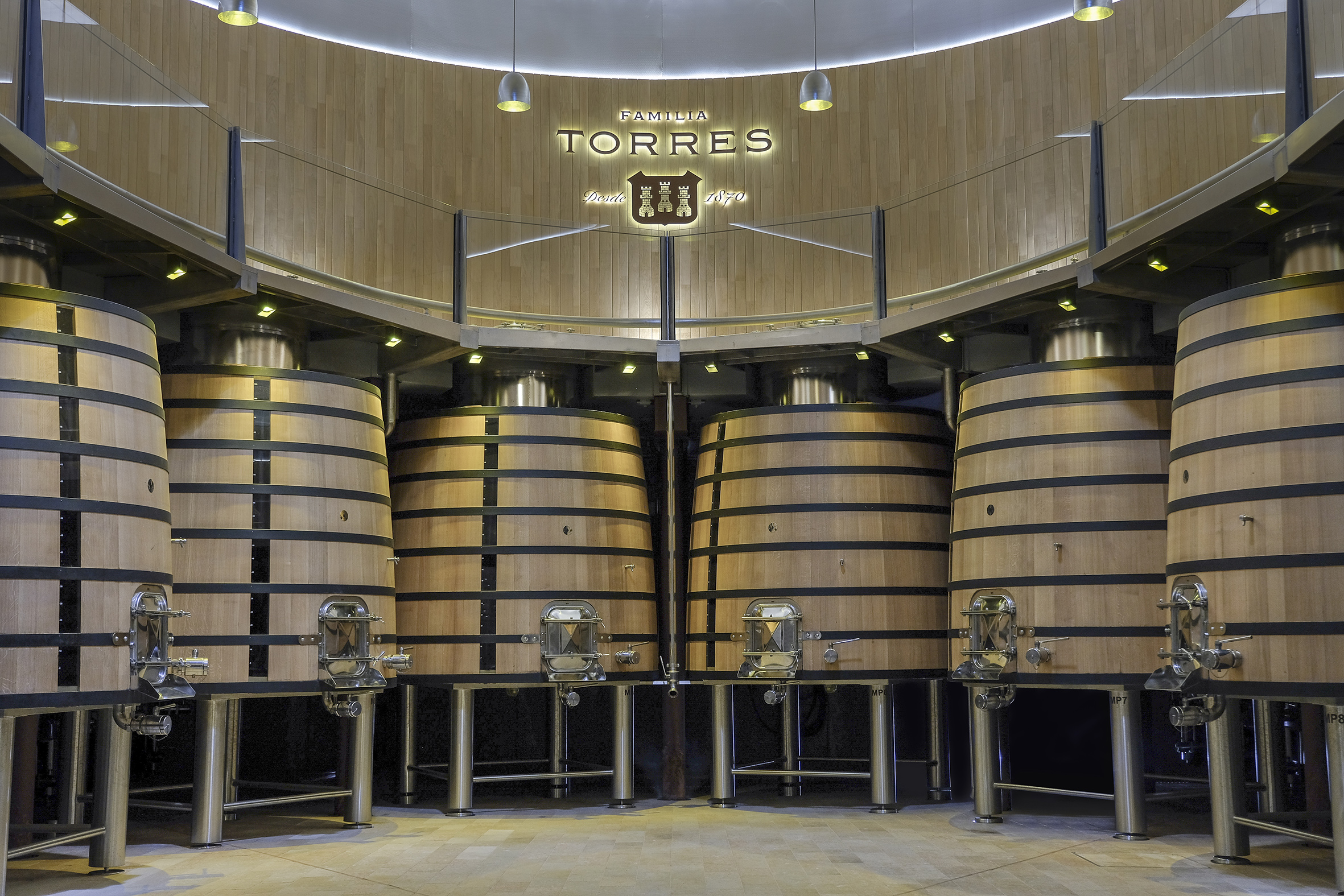 FAMILIA TORRES_Sala Vinificació Mas La Plana