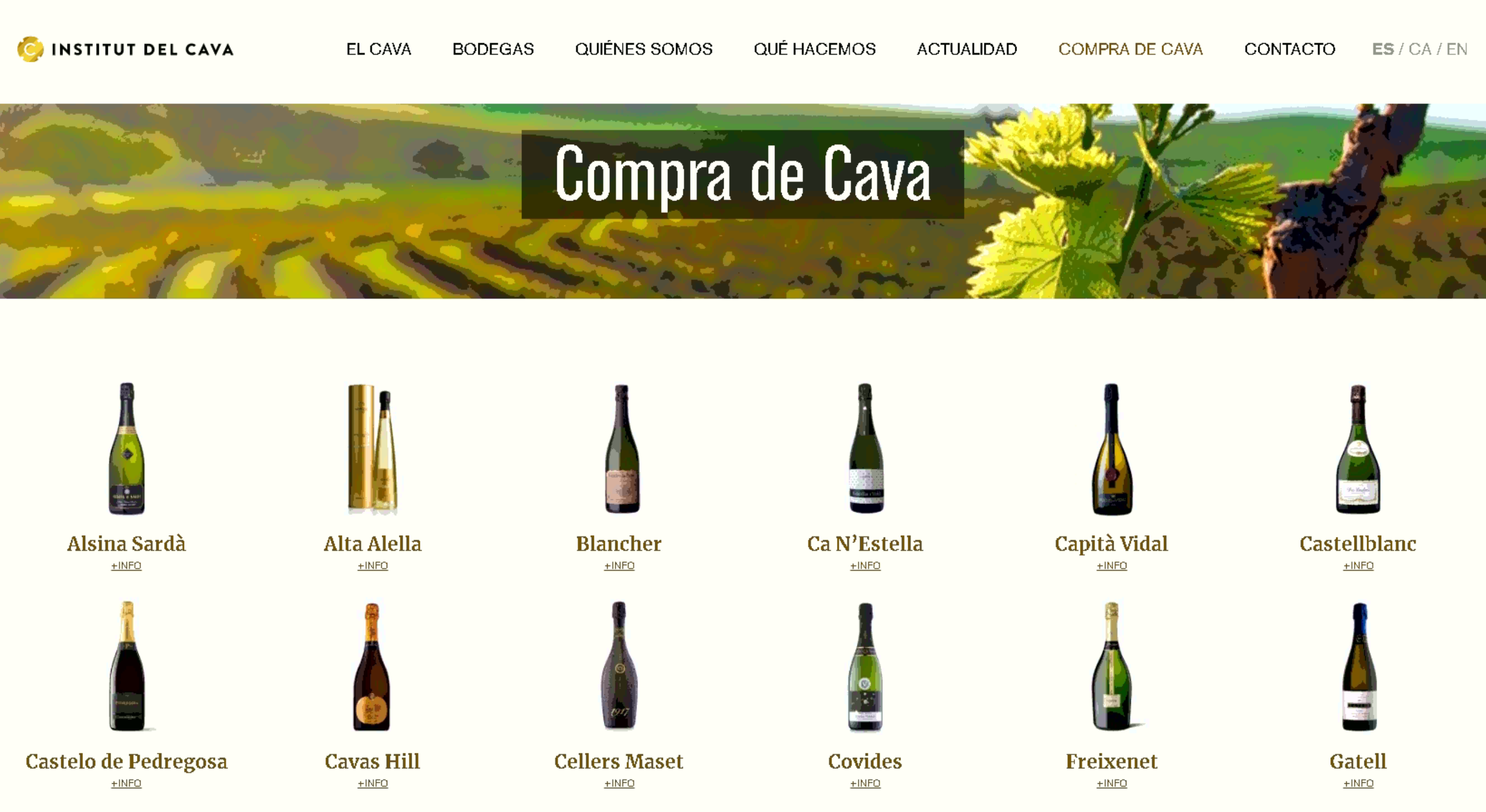 aparador digital cava