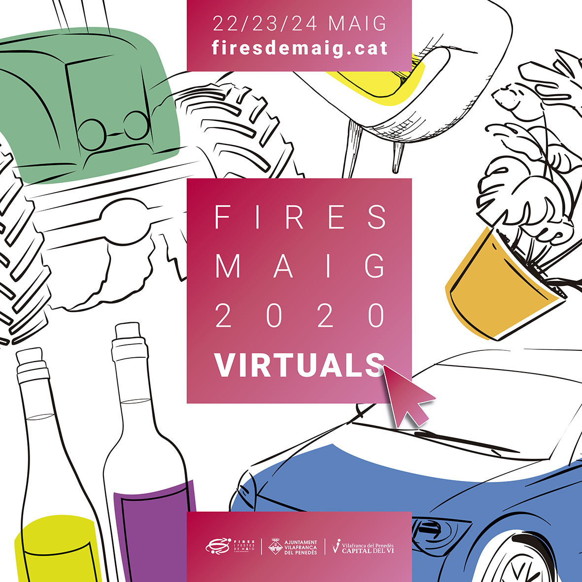 Imatge quadrada Fires Maig Virtuals