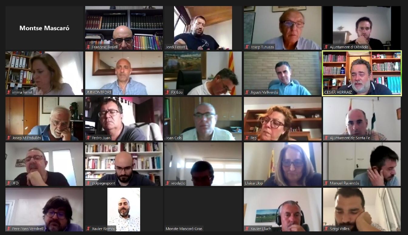 20200625 Consell d’Alcaldes