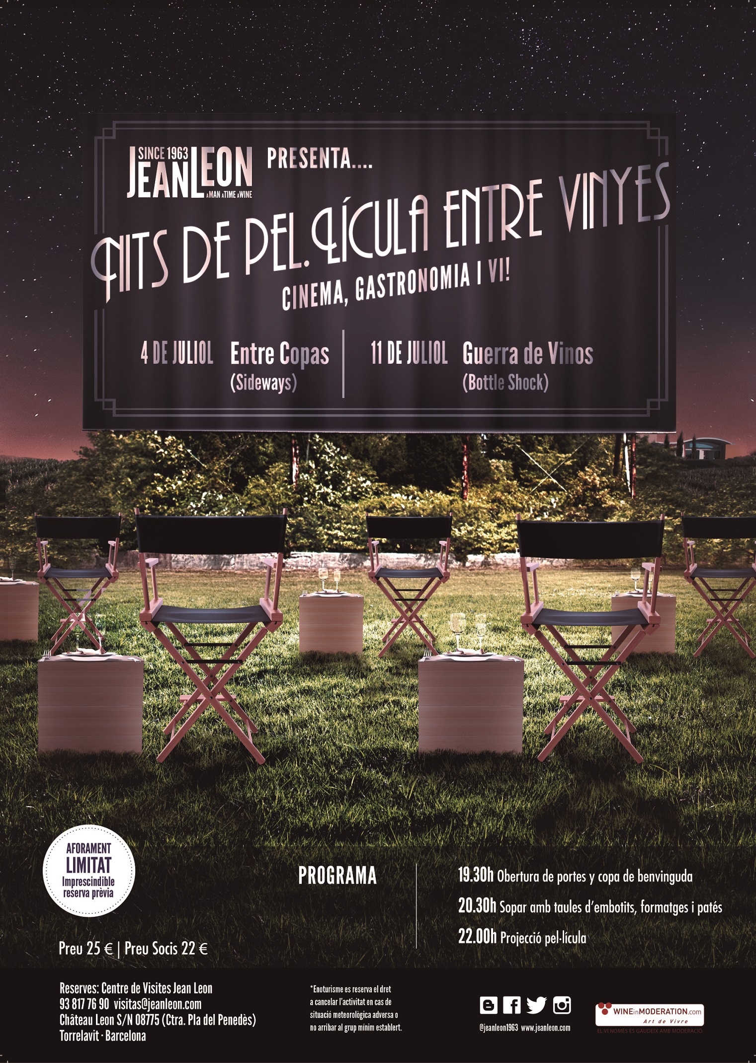 JEAN LEON_Nits de Pel·lícula entre Vinyes