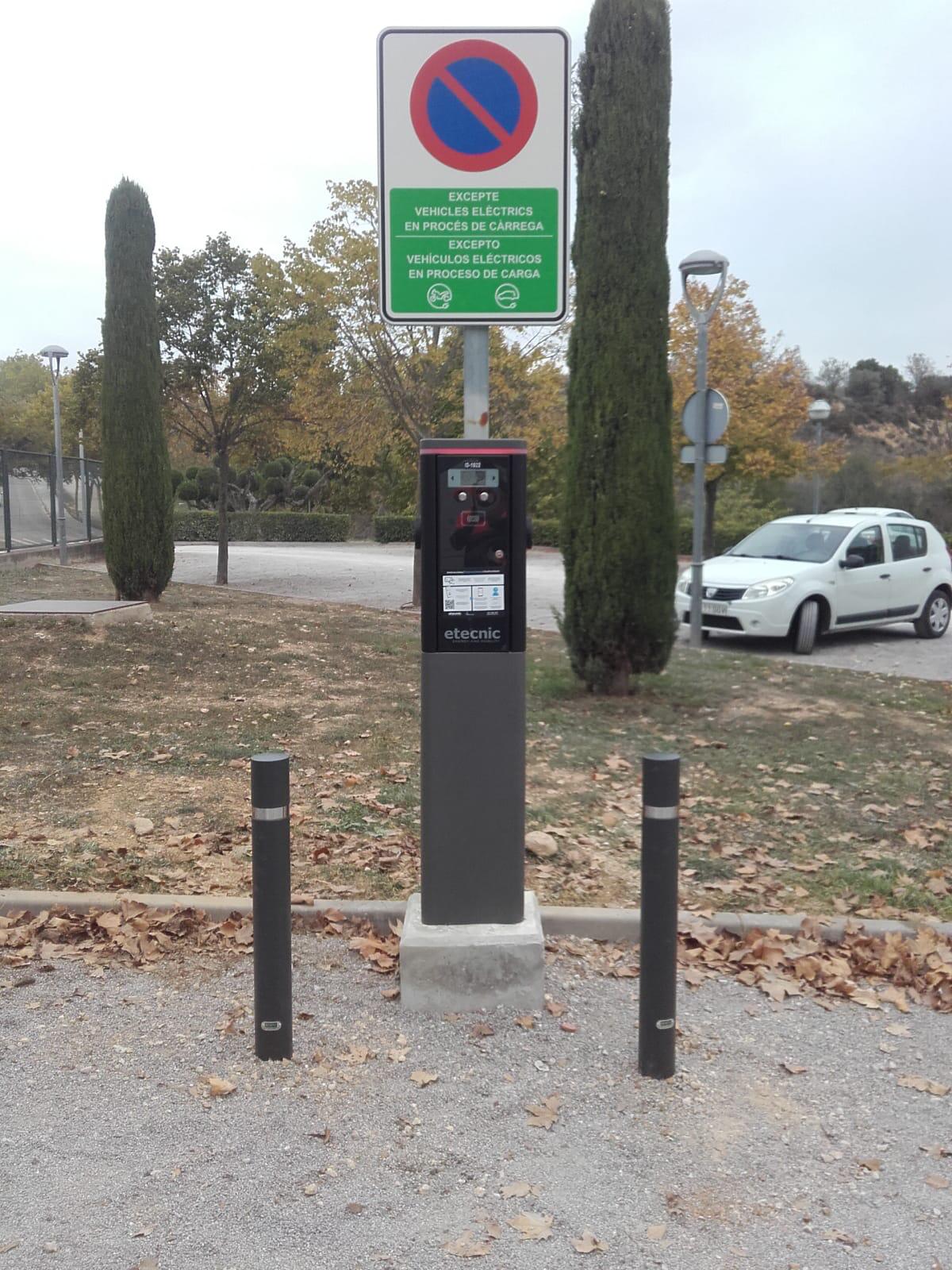 punts càrrega vehicles elèctrics