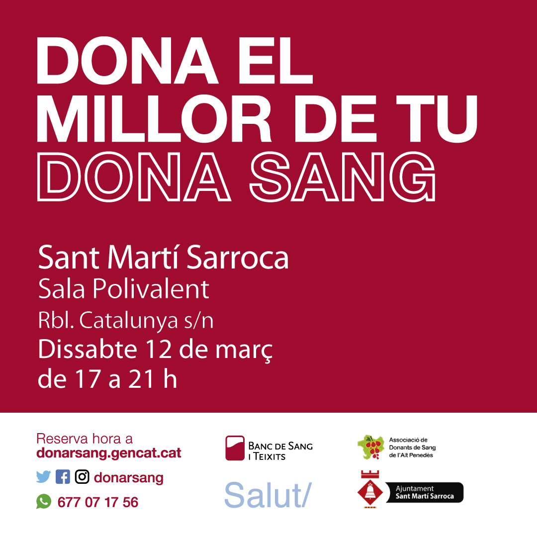 Donar sang SANT-MARTI-SARROCA-2022
