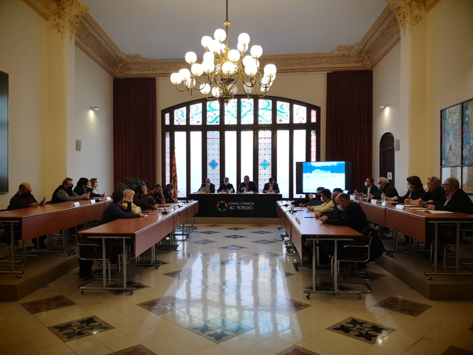 20220331 Consell Alcaldes i Alcaldesses – Vista general