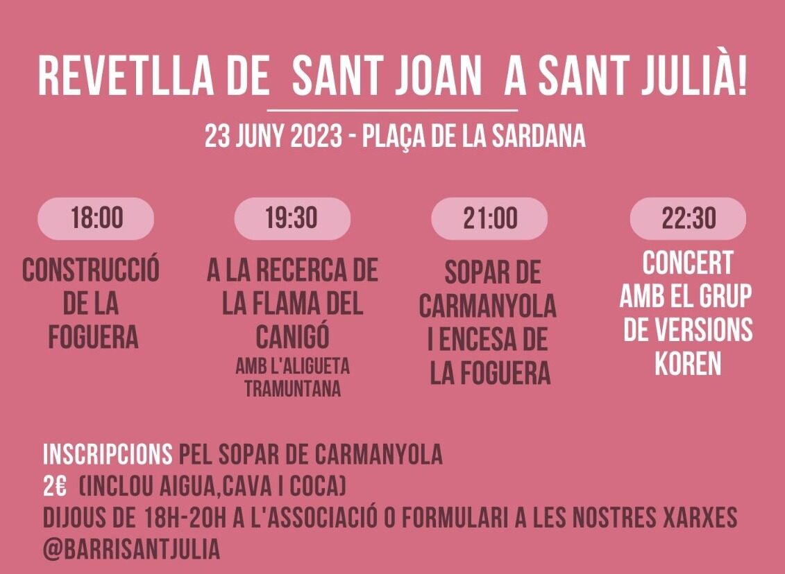 Sant Joan SANT JULIÀ