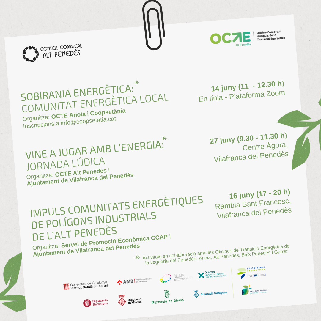 SOBIRANIA ENERGÈTICA comunitat energètiCA LOCAL ()