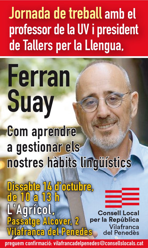 cartell taller Ferran Suay