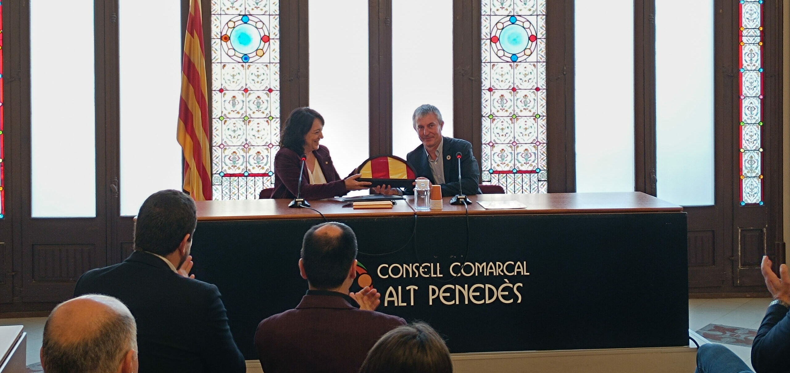 Anna Erra al Consell Comarcal