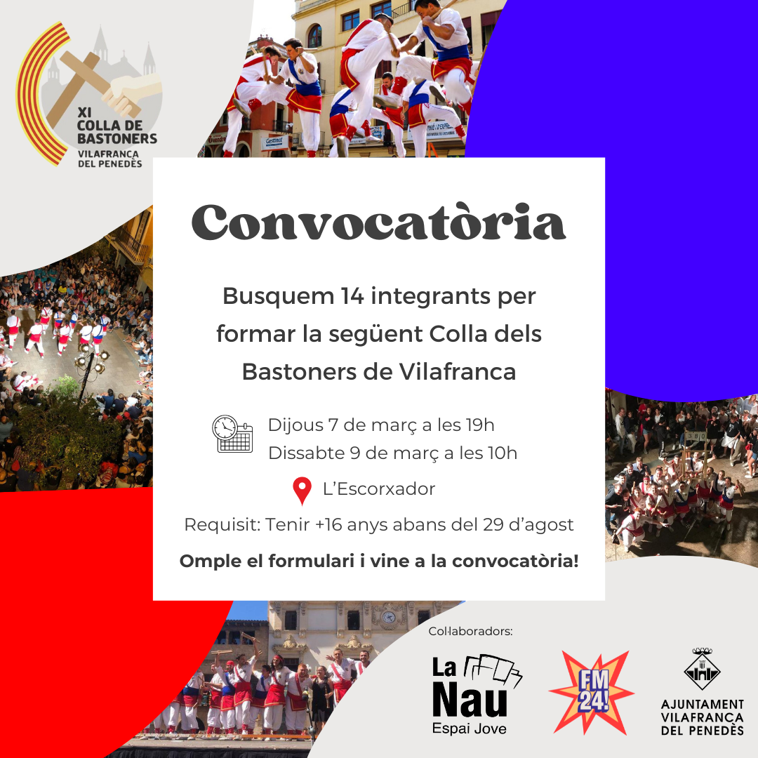 Convocatòria Bastoners de Vilafranca (1)