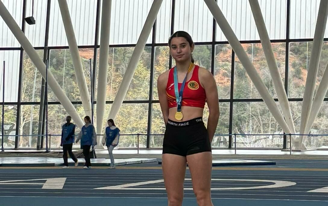 Núria Nadal (campiona Catalunya 60mll i tercera als 200mll)