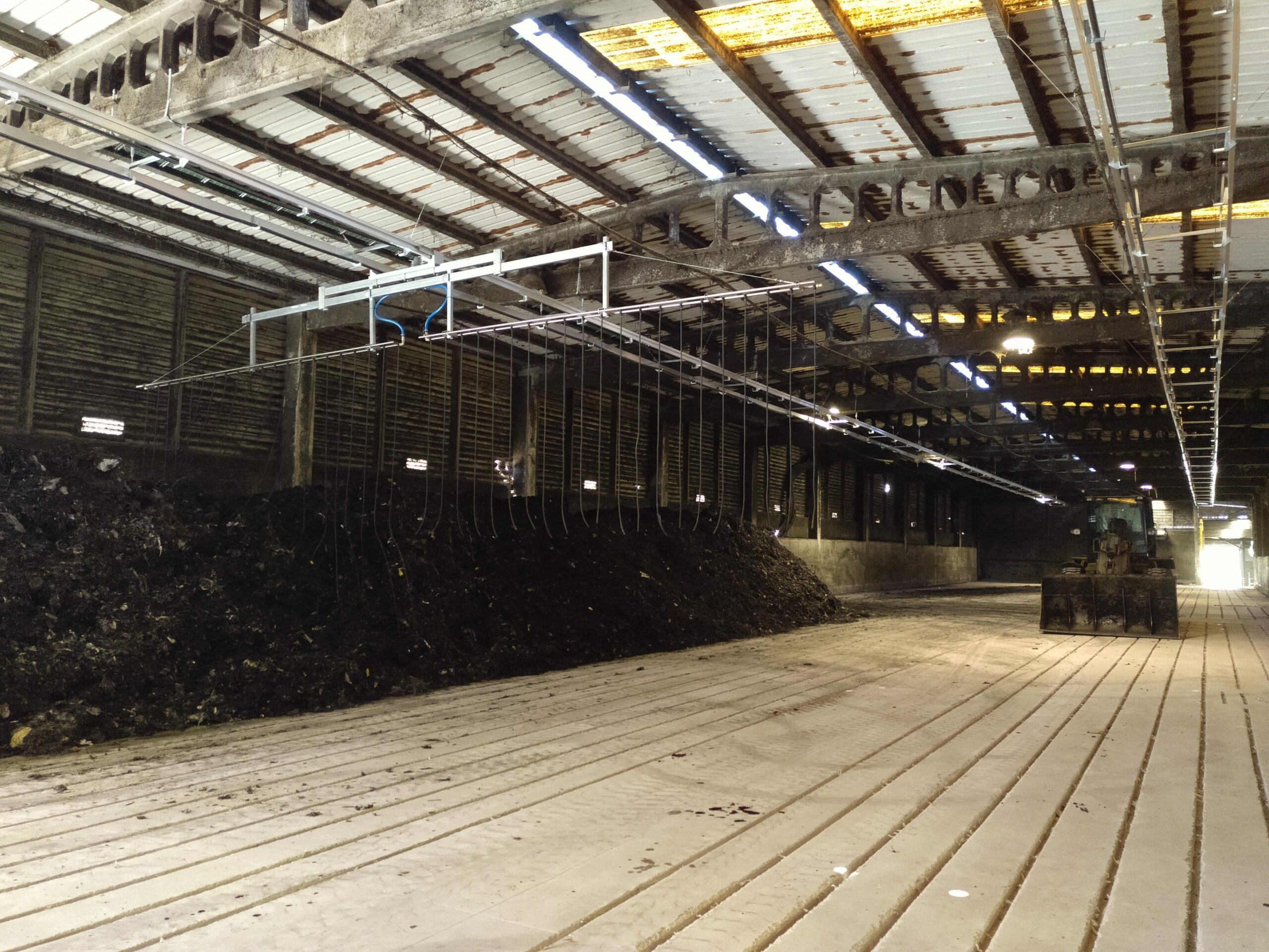millores a la planta de compostatge