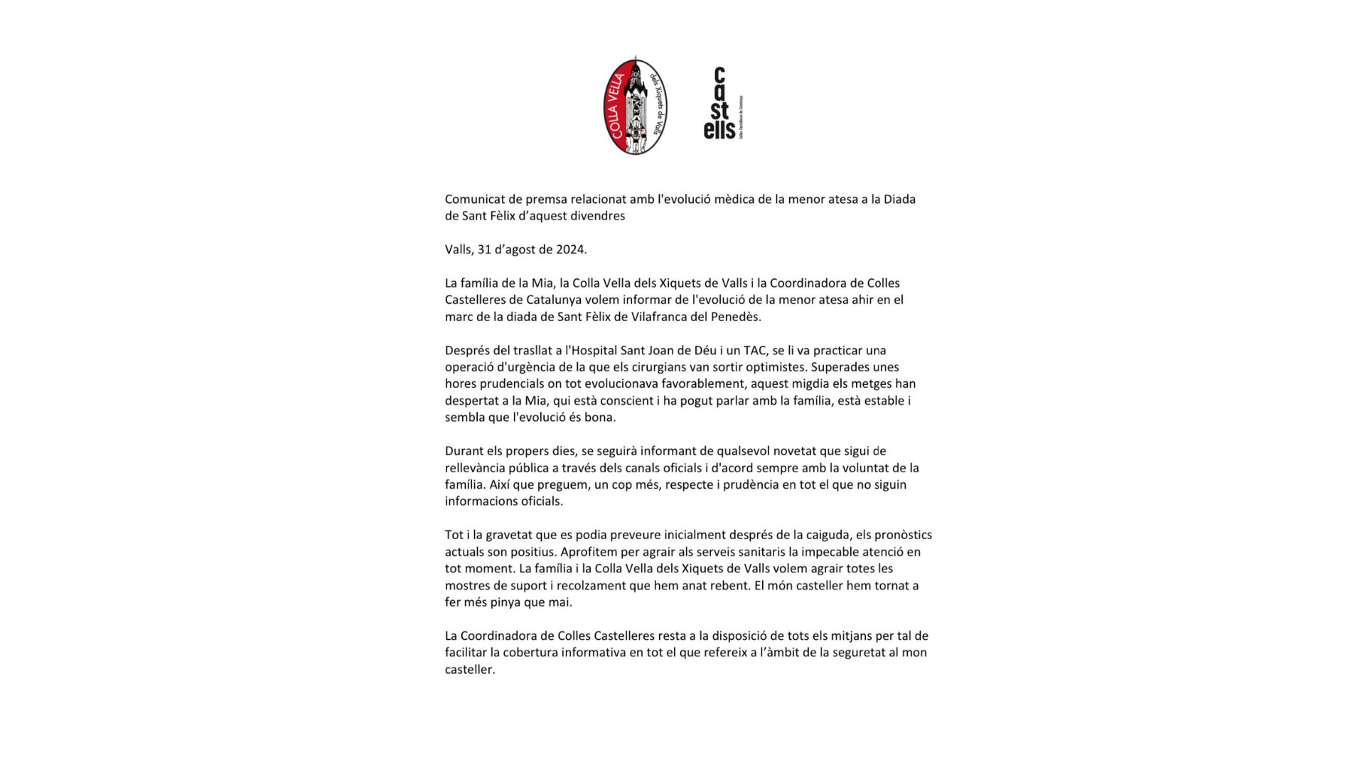 comunicat