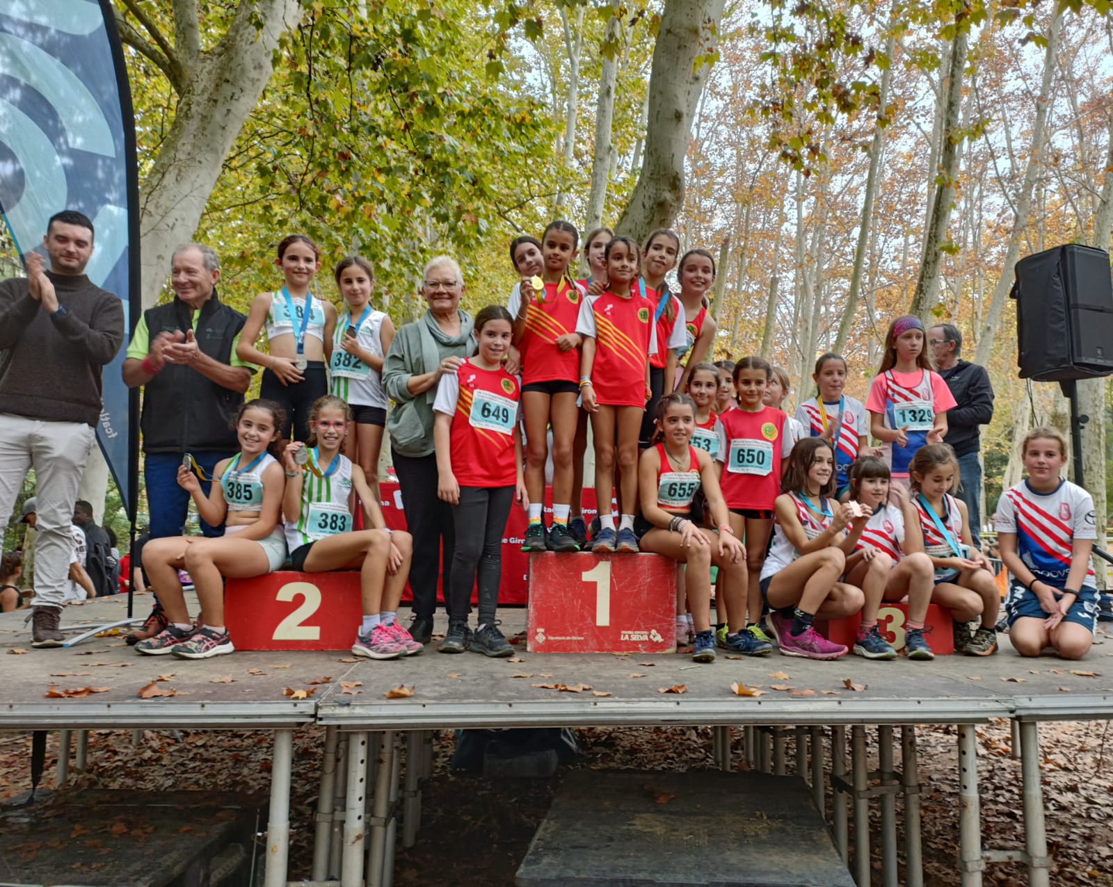 podi sub10 (campiones)