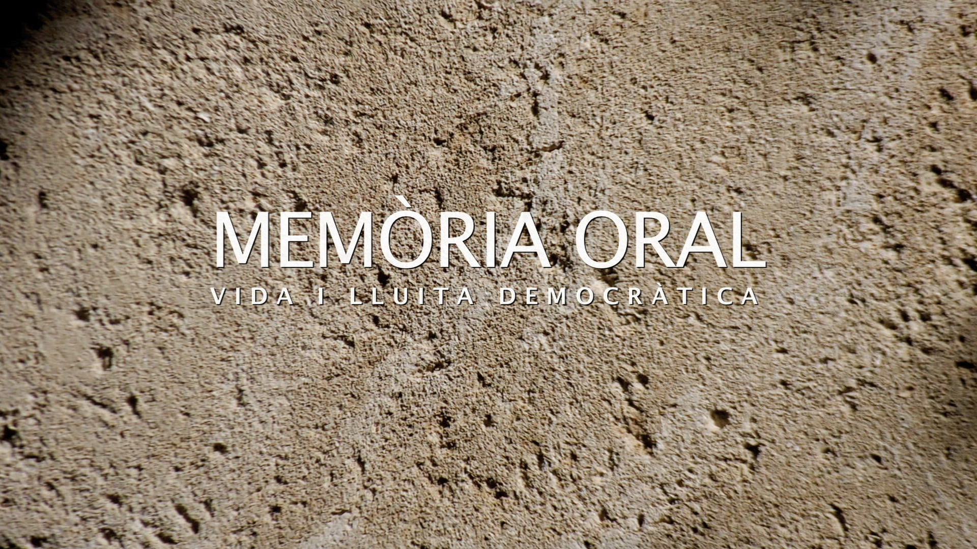 Memòria oral